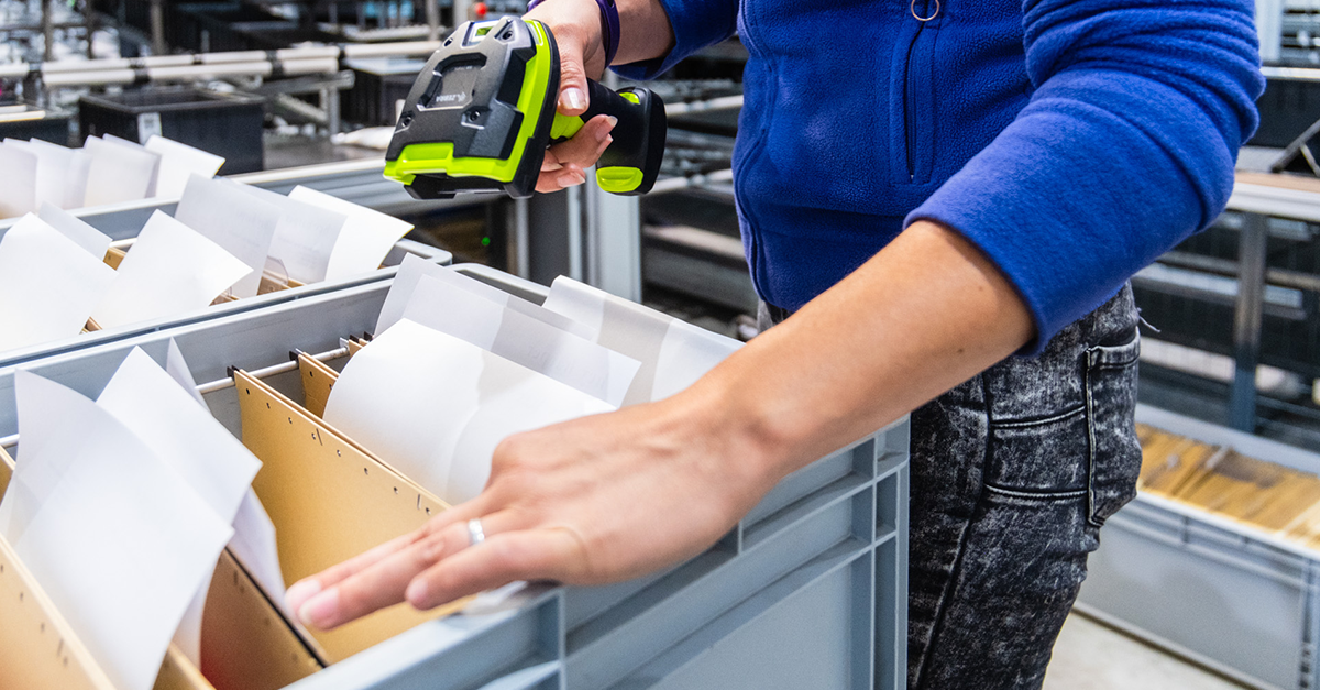 Kommissionierung im Fulfillment-Lager